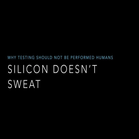 Silicon doesn’t sweat