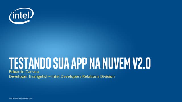 Testando Sua App Android na Nuvem