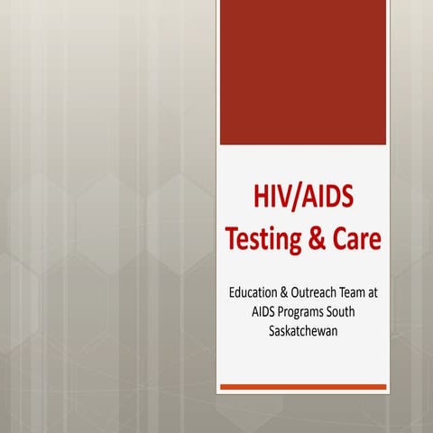Testing and Care for HIV+ Individuals 2014 