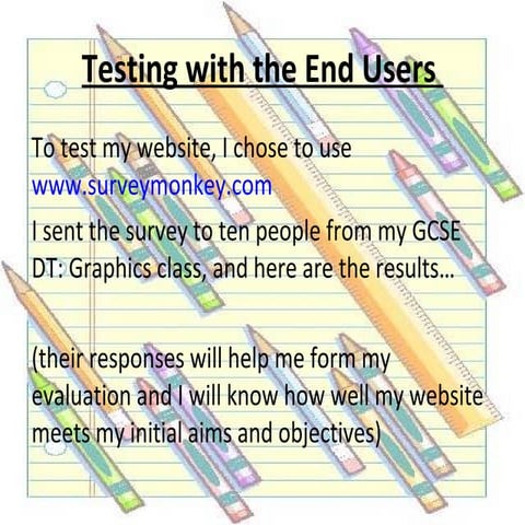 Testing and Evaluation