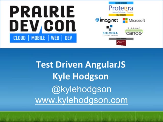 Testing AngularJS