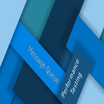 TestingAR XIX - Investing in Testing - MQ Performance Testing por Souvik Samanta