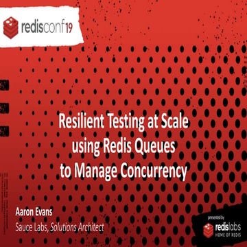 Testing at scale with redis queues