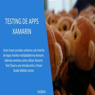 Testing de Apps Xamarin