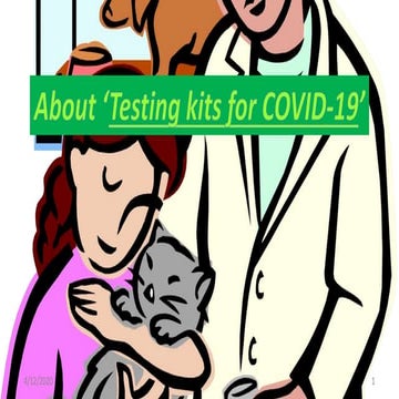 Testing kits for COVID-19!