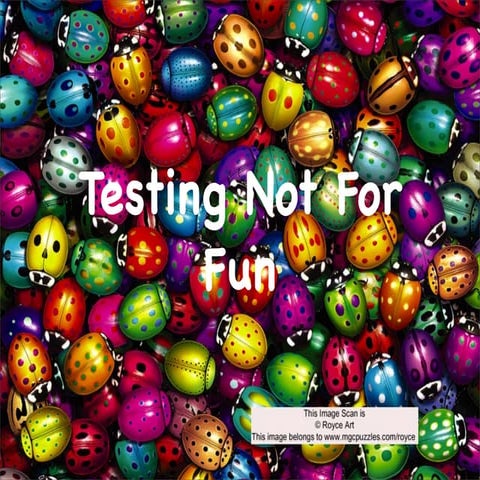 [JAM 1.1] Testing not for Fun (Evgeny Kaziak)