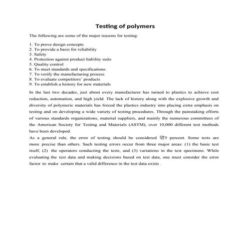 different methods of Testing of polymers.docx