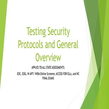 Testing  security training ppt