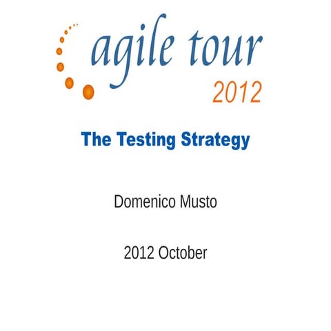 The Testing Strategy