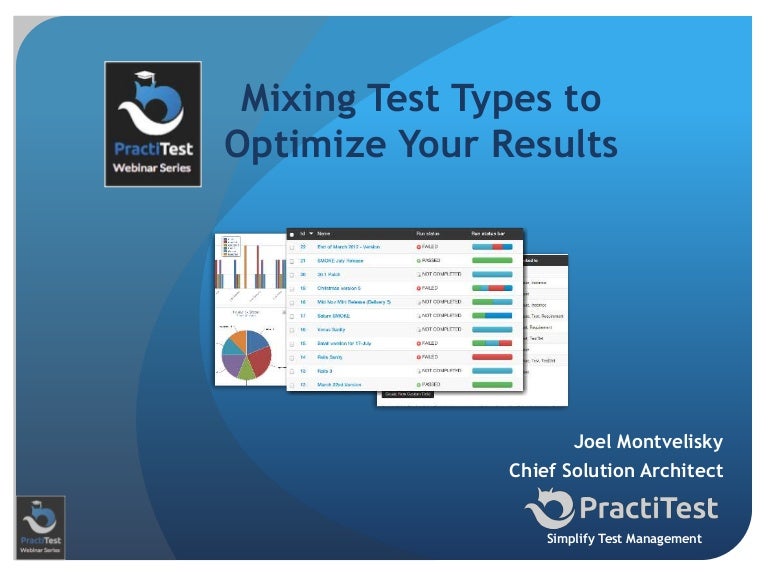 Mixing testing types to improve your testing results