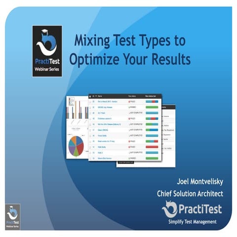 Mixing testing types to improve your testing results