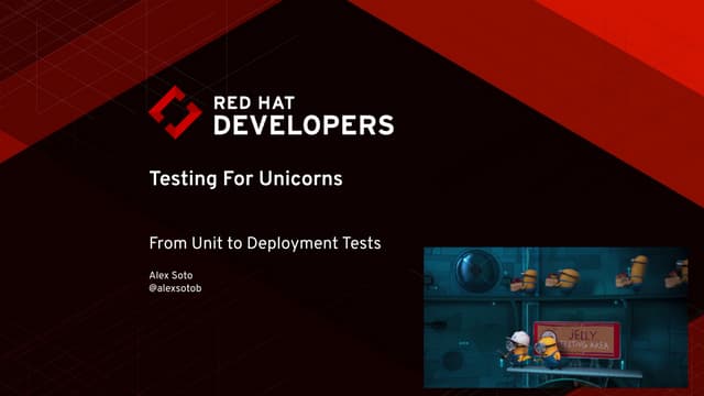 Testing For Unicorns [IMWorld] 