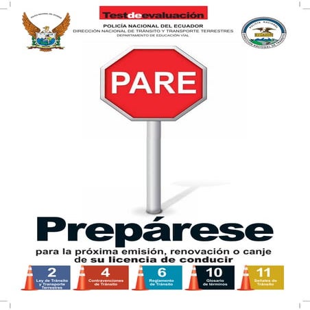 Test Licencias Conducir