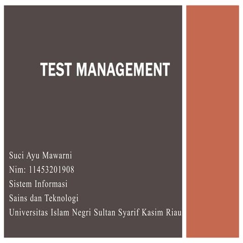 Test Management