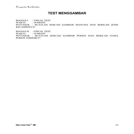 Test seri | PDF