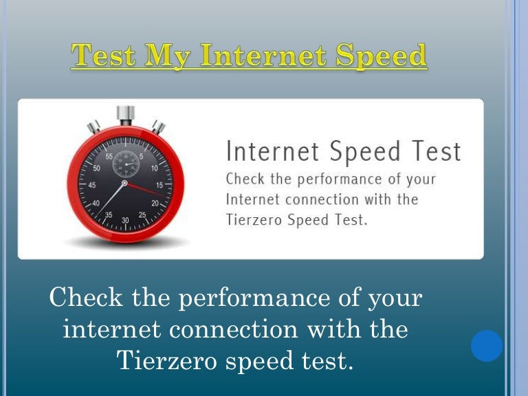 Speakeasy Speed Test