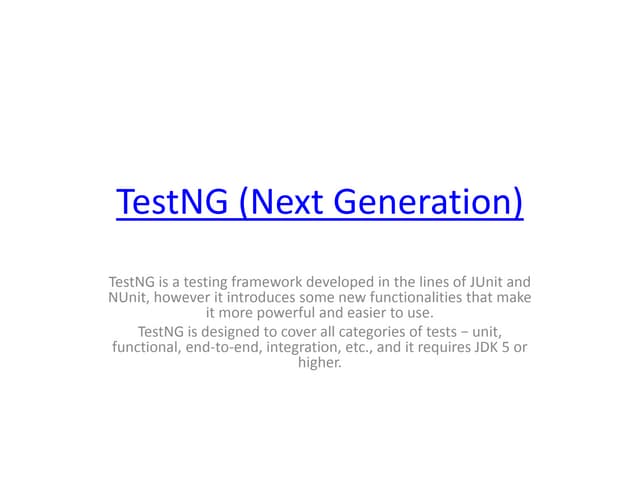 Test ng