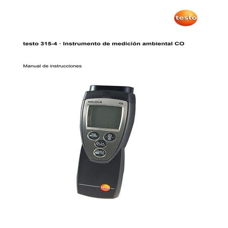 Testo 270-manual-de-instrucciones | PDF