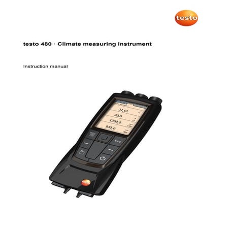 Huong dan su dung nhiet ke hong ngoai testo 830 T1, T2 | PDF
