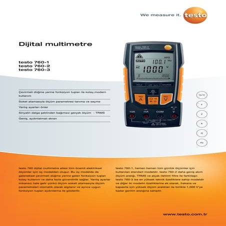 Testo 470 | PDF