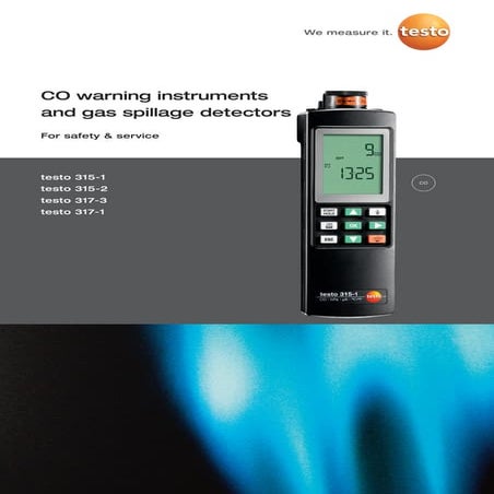 Testo 845 datasheet 2012 | PDF