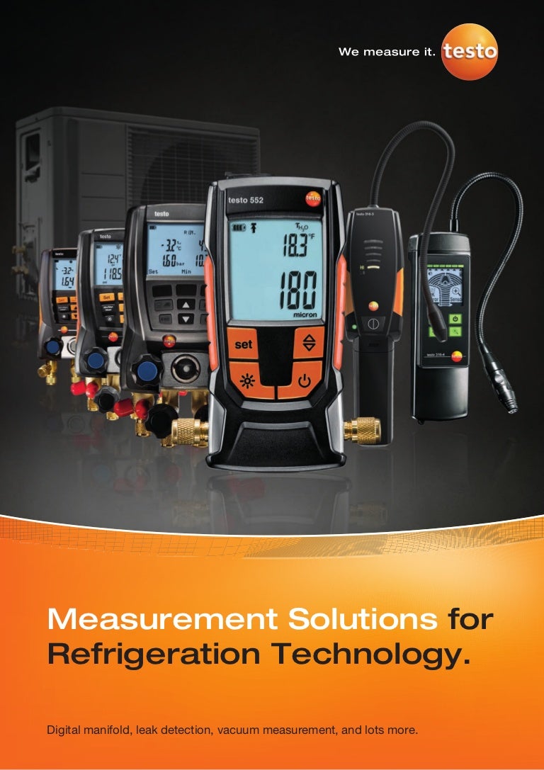 Testo 552 vacuum gauge