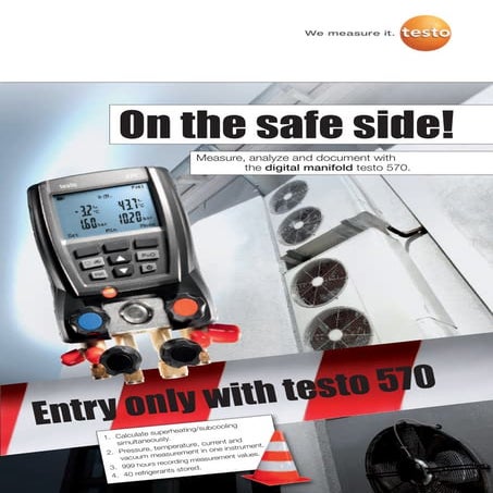 Testo 570 datasheet | PDF