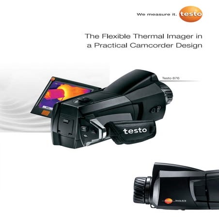 Testo 830 datasheet | PDF