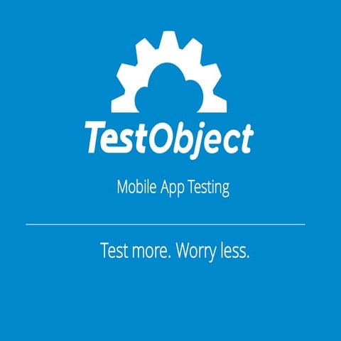 Mobile Quality Night Vienna 2015 - Testobject Appium in der Cloud