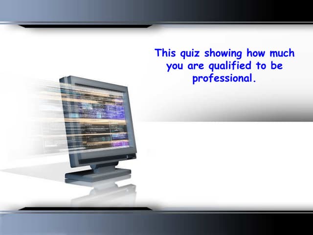 Funny quiz