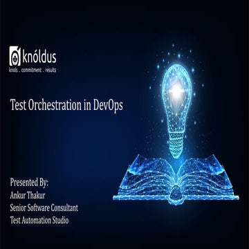 Test Orchestration in DevOps 