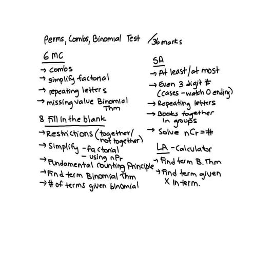 Test outline | PDF