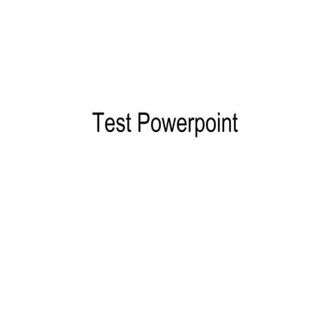 Testpowerpoint