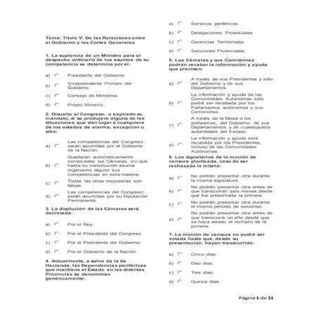 Test relaciones corte adm. publica