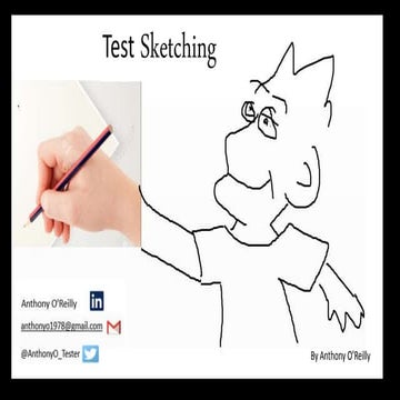 Test sketching by Anthony O' Reilly 