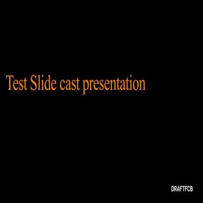 Test slides | PDF