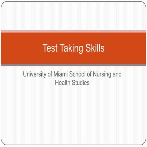 Test taking skills[2]