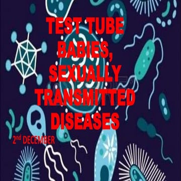 Test tube babies and Sexually transmitted Diseases