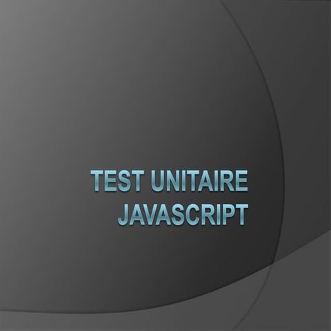 Test unitaire