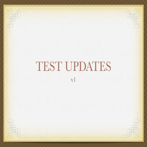 Test update