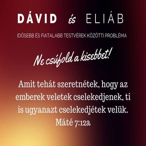 Testvérek a Bibliában