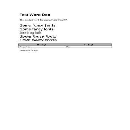 Test worddoc | DOC