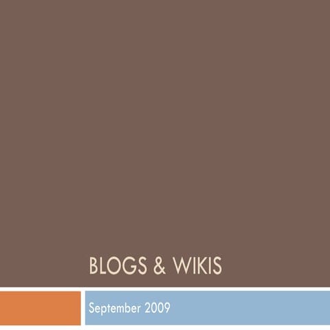 Tet200 Blogs And Wikis