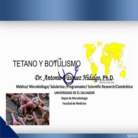 Tetano y botulismo