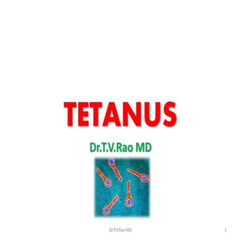 Tetanus | PPTX