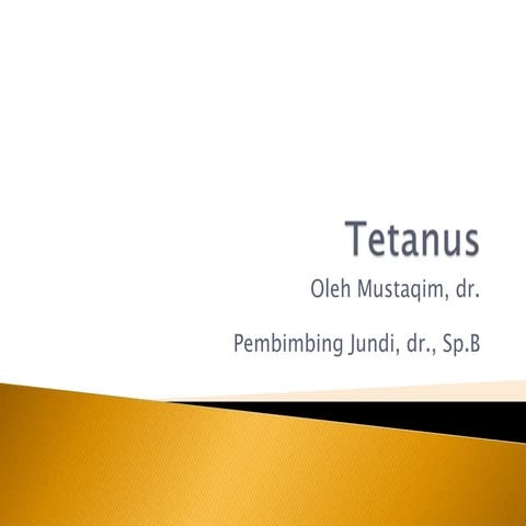 Tetanus