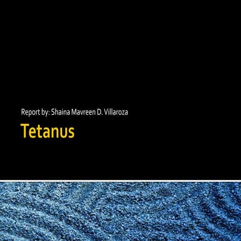 Tetanus