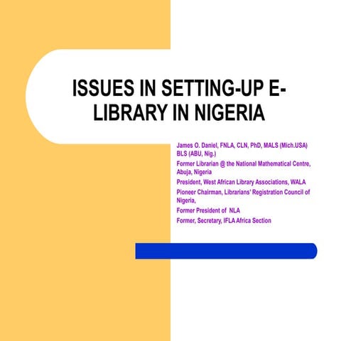 Tetfund e library training wokshops 2014