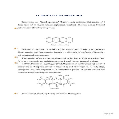 Tetracycline-Medicinal-Chemistry.7 semester