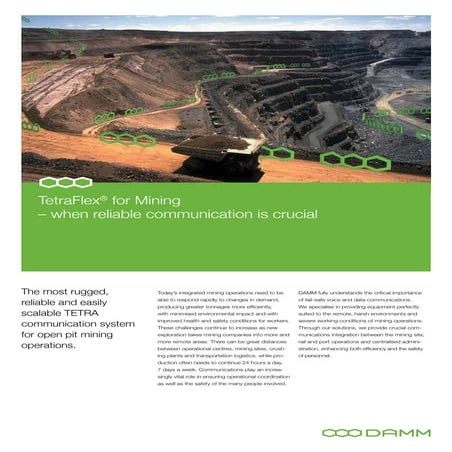 Tetraflex for mining web version